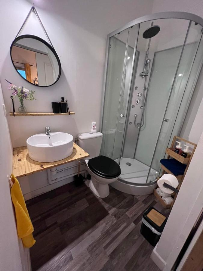 Charmant appartement climatisé aux pieds de la cité Carcasona Exterior foto